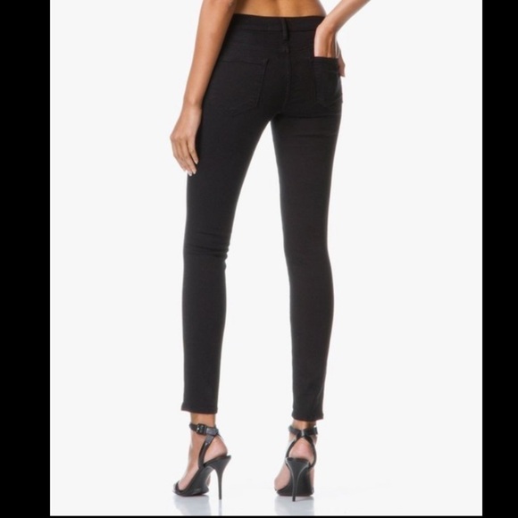 frame Denim Black skinny jeans - Picture 3 of 10